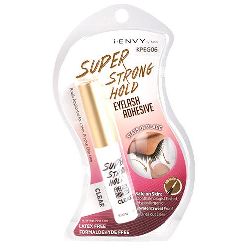 Kiss i-Envy Super Strong Hold Eyelash Adhesive Clear (KPEG06)