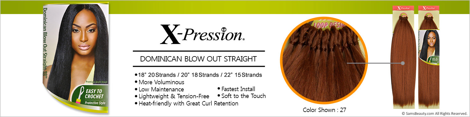 Outre Synthetic Hair Crochet Braids X-Pression Braid Loop Dominican ...