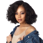 Sensationnel Lace Front Wig Curls Kinks AMP; Co Boss Lady