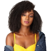 Sensationnel Human Hair Clip On Weave Curls Kinks AMP; Co 3C Clique