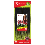 Outre Synthetic Hair Crochet Braids XPression Braid Natural Tips Medium Senegal Twist 14