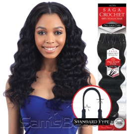 Saga Human Hair Crochet Braids Pre Loop Type Loose Deep Samsbeauty Saga Human Hair Crochet Braids Pre Loop Type Loose Deep