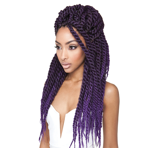 Isis Synthetic Hair Braids A Fri Naptural Montego Twist Samsbeauty Hair Length Shown 16 Color T1b Purple