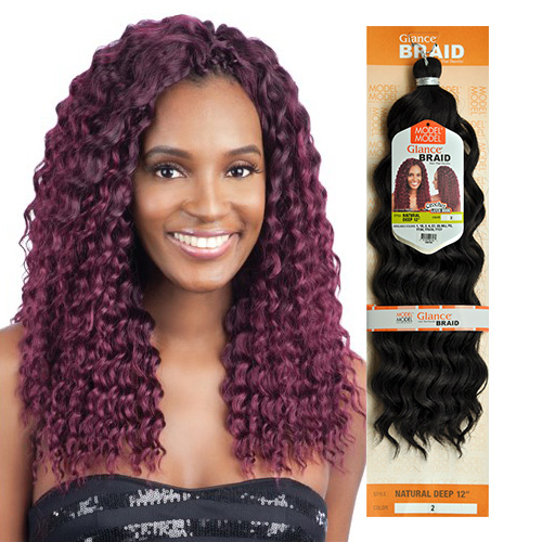 Modelmodel Synthetic Hair Crochet Braids Glance Natural Deep 12 Modelmodel Synthetic Hair Crochet Braids Glance Natural Deep 12 Samsbeauty