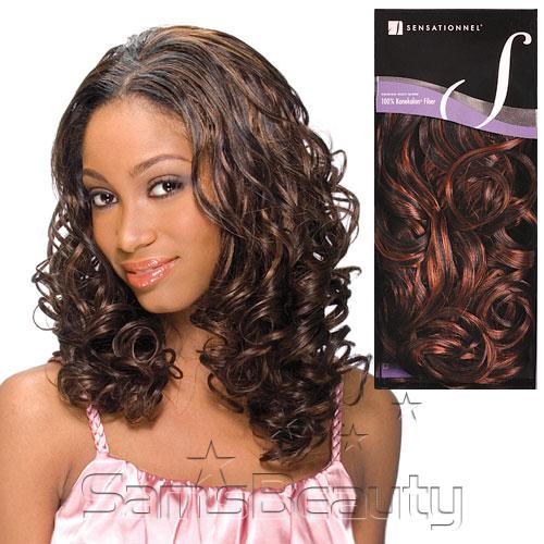 Synthetic Hair Weave Sensationnel Kanubia Soul Curl 14 Samsbeauty Hair Color Shown F1b 30