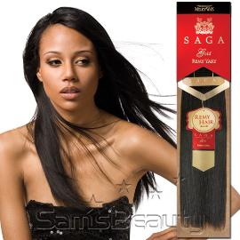 Remi Human Hair Weave Saga Gold Yaky Samsbeauty Hair Color Shown 1b Samsbeauty