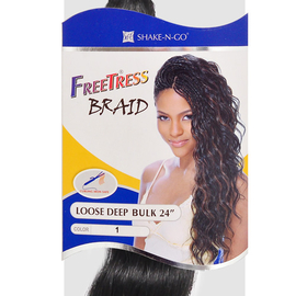 Freetress Synthetic Hair Crochet Braids Loose Deep 24 Samsbeauty Samsbeauty