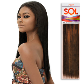 Human Hair Premium Mix Weave Outre Sol Yaki Samsbeauty Hair Length Shown 18 Color 1 Samsbeauty