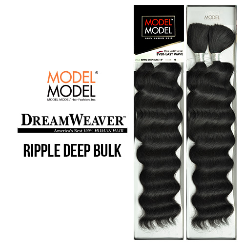 Human Hair Braids Modelmodel Dream Weaver Ripple Deep Bulk 18 Human Hair Braids Modelmodel Dream Weaver Ripple Deep Bulk 18
