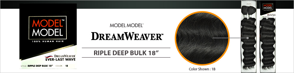 Human Hair Braids Modelmodel Dream Weaver Ripple Deep Bulk 18 Human Hair Braids Modelmodel Dream Weaver Ripple Deep Bulk