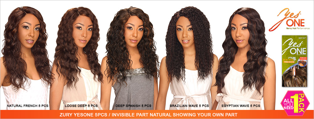 Synthetic Hair Weave Royal Zury Yesone Loose Deep 5 Pcs 12 18 Remy Fiber High Heat Upto 400 F