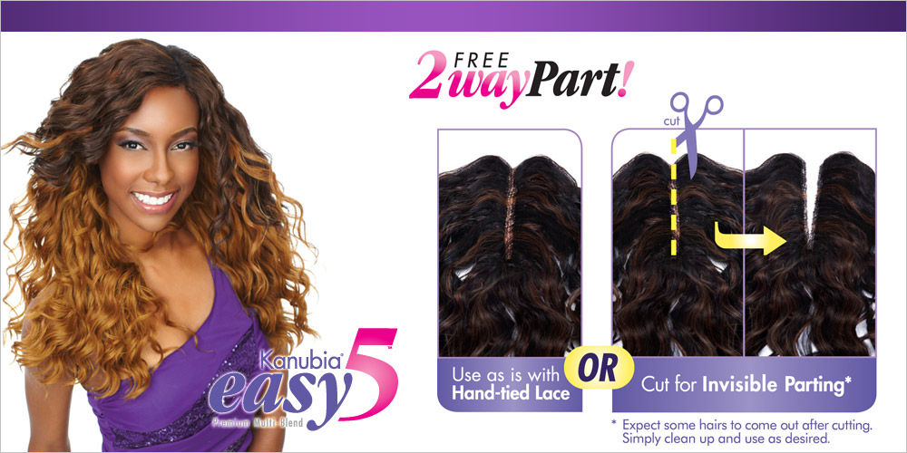 Synthetic Hair Weave Sensationnel Kanubia Easy 5 Ocean Wave Samsbeauty Multiple Styles Lengths And Colors In J C Curls