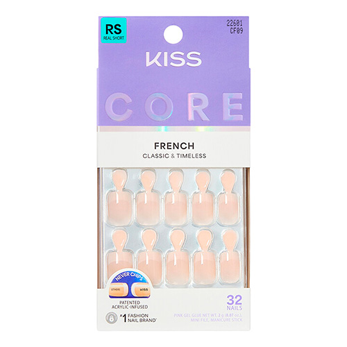 KISS CORE - French Classic & Timeless - 32 Nails - RS - Your Moment #CF09