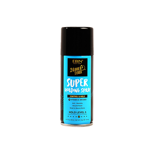 EBIN 24-HR TAMER - Super Holding Spray - Control & Hold - Vit E Infused - (HOLD LV. 5) 2.71oz (80ml)
