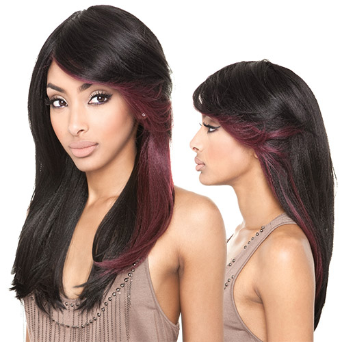 ISIS Human Hair Blend Wig Brown Sugar BS110 - SamsBeauty display picture 3