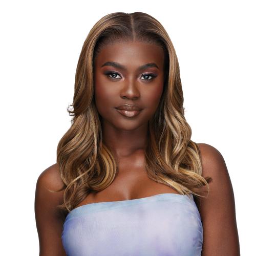 Outre Human Hair Blend HD Lace Front Wig Airtied Glueless 