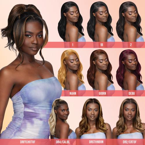 Outre Human Hair Blend HD Lace Front Wig Airtied Glueless  display picture 1