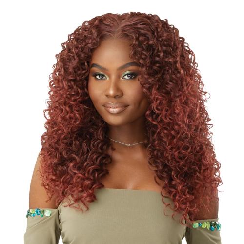 Outre Human Hair Blend Glueless HD 6X5 Pre-Cut Lace Closure  display picture 2
