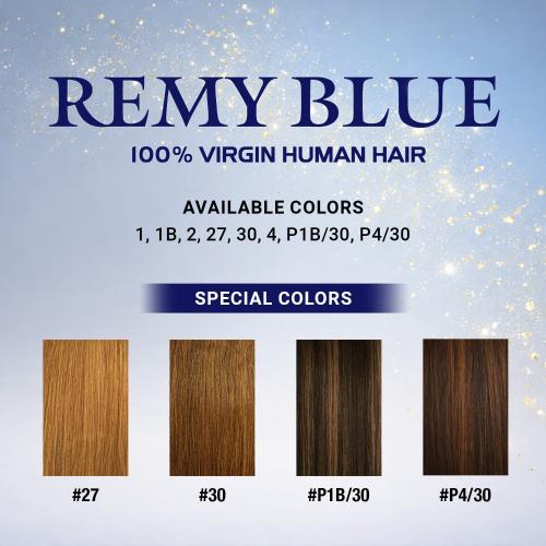 Kara Virgin Human Hair Weave HH Remy Blue New YKW (10