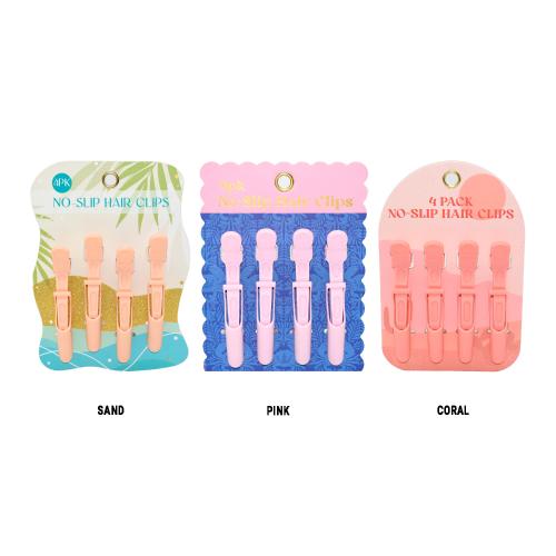 Lifestyle Products No Slip Hair Clips 4pcs - SamsBeauty