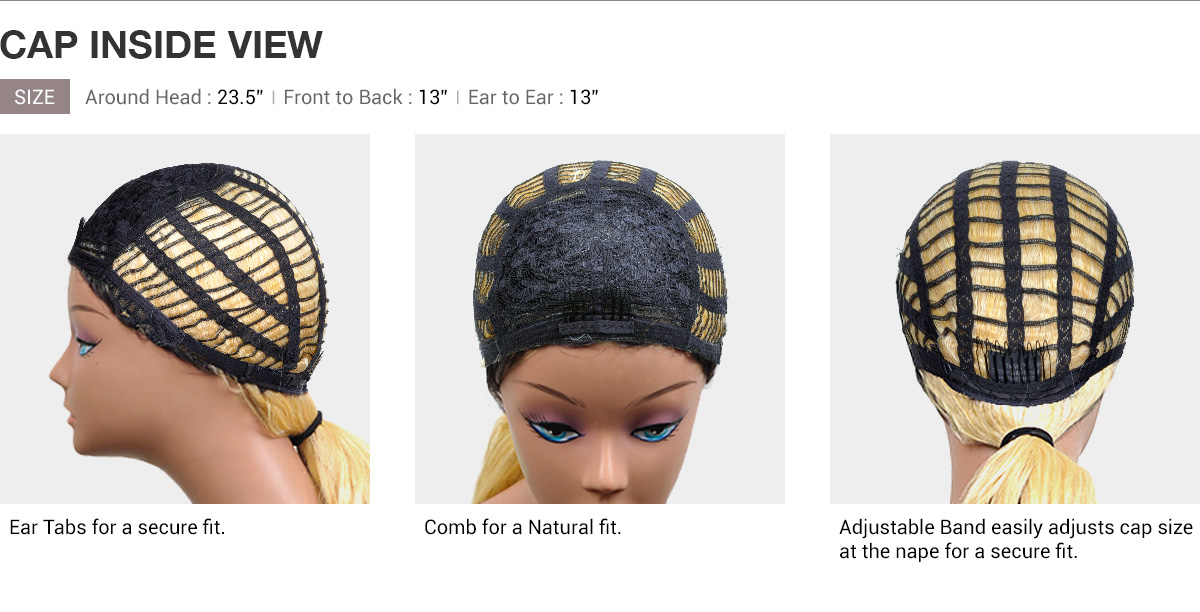 The Wig Natural Human Hair Blend Wig HH-GOGO - SamsBeauty display picture 1