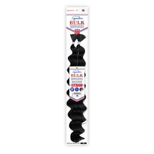 Harlem125 Human Hair Blend Braids Kima Signature Bulk Ocean Wave