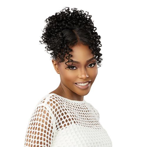 Sensationnel Lulu Bun With HD Lace Parting Updo Unit 4 - SamsBeauty