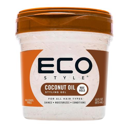 ECO Style Coconut Oil Styling Gel - MAX HOLD 16 oz (454 g)