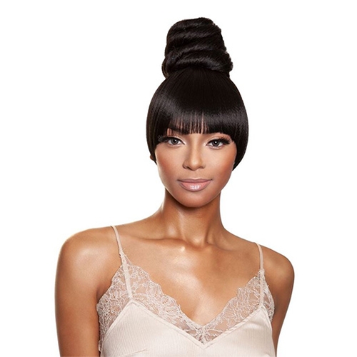 Mane Concept Synthetic Hair Bang Bun YellowTail YTBB06 Cruffin