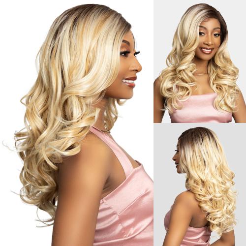 Janet Collection UHD Nuskin Swiss Lace Front Wig Glueless Melt