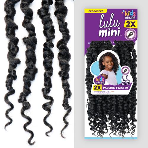 Sensationnel Crochet Braids Lulu Mini Pre-Looped 2X Passion Twist