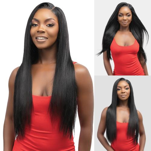 Janet Collection Natural Virgin Remy Human Hair Melt Nuskin 4X5 HD