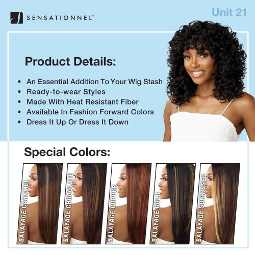 Sensationnel Dashly Wig Unit 23 - SamsBeauty display picture 2