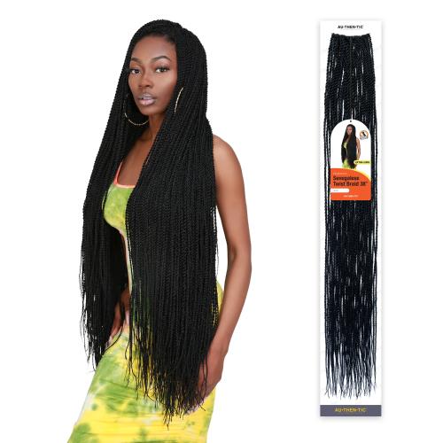 Authentic Synthetic Hair Crochet Braid Pre-Stretched Loop