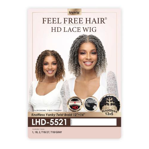 ベア1 Eve Hair HD Braided Lace Front Wig Glueless 13X5 LHD-5521 - SamsBeauty