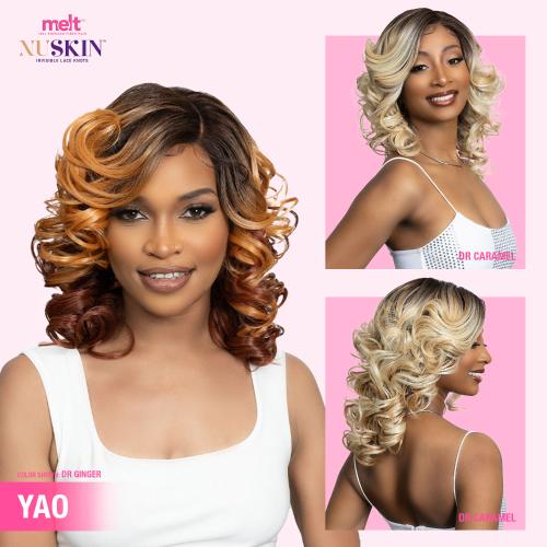 Janet Collection UHD Nuskin Swiss Lace Front Wig Glueless Melt