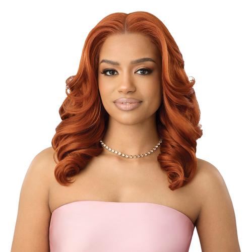 Outre Human Hair Blend HD Lace Front Wig Airtied Glueless  display picture 3