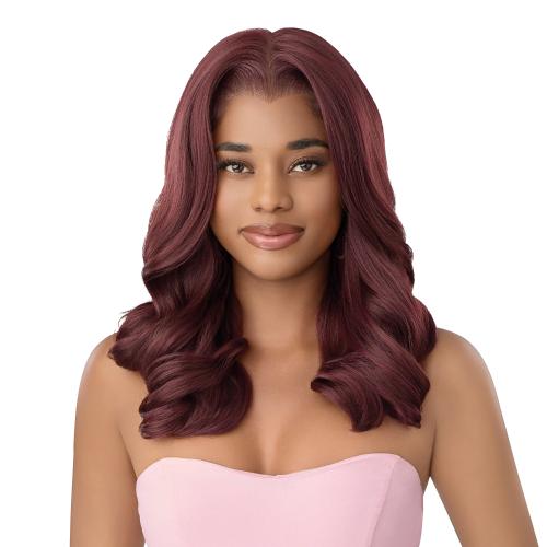 ベア Outre HD Lace Frontal Wig Perfect Hairline Glueless Fully Hand