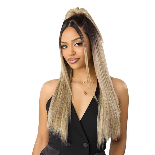 Outre Human Hair Blend Lace Front Wig Perfect Hairline Nueblend