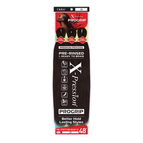 Outre Crochet Braids X-Pression Progrip 3X Pre Stretched Braid 48