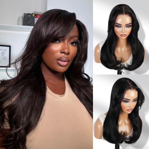 100% human hair wig Willow | 100% Human Hair Lace Front Wig (Monofilament Top  main image 4