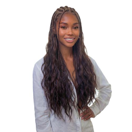 Janet Collection Human Hair Blend Crochet Braids Encore La Vie