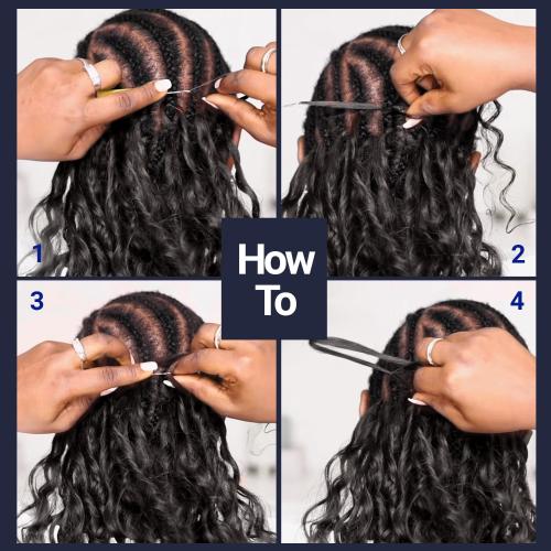 Janet Collection Human Hair Blend Crochet Braids Encore La Vie