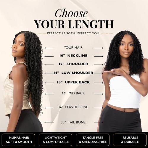Sensationnel Human Hair Crochet Braids Empire Feather Crochet