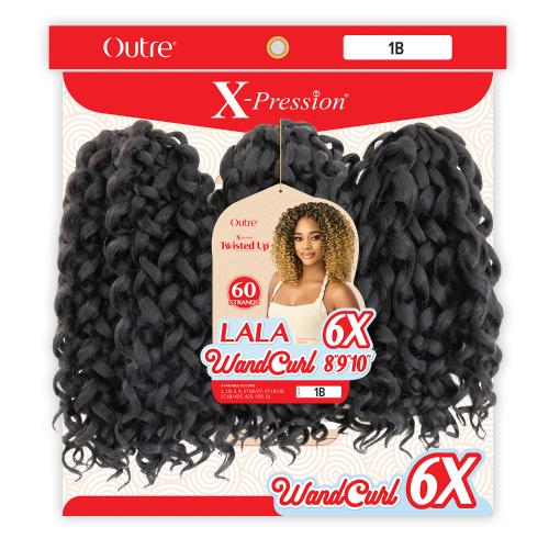 Outre Crochet Braids X-Pression Twisted Up 6X Lala Wandcurl 8