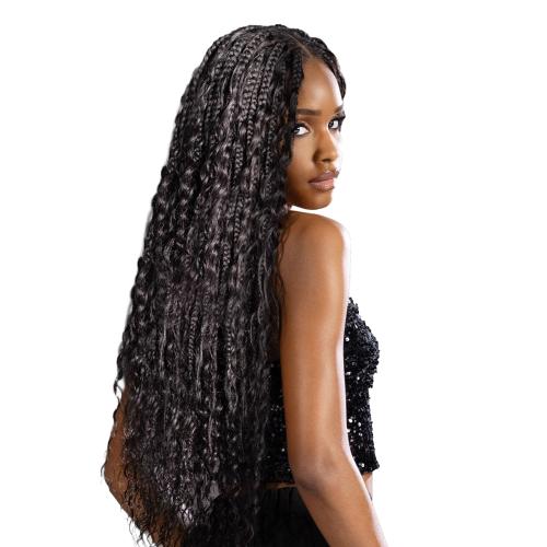 Sensationnel Human Hair Crochet Braids Empire Feather Crochet Body