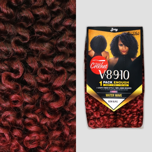 Zury Synthetic Hair Crochet Braids V8.9.10 Water Wave (1Pack