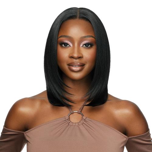 Outre Human Hair Blend Glueless HD 5X5 Lace Closure Wig HHB