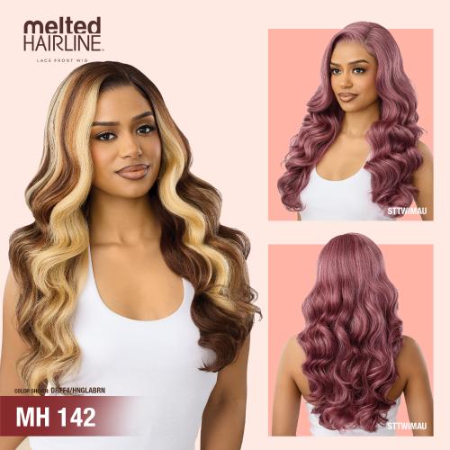 Outre HD Lace Front Wig Melted Hairline Glueless MH 142 - SamsBeauty