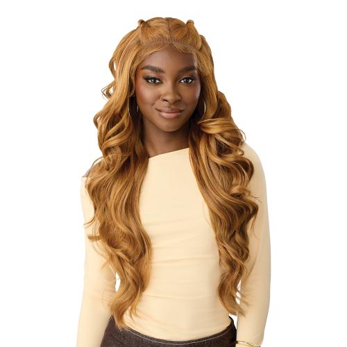 Outre Human Hair Blend Lace Front Wig Perfect Hairline Nueblend